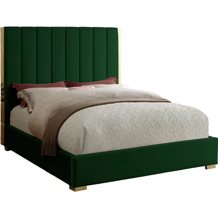 Greenler Tufted Upholstered Low Profile Platform Bed - Cotton Home