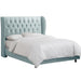 Larlack Queen Upholstered Low Profile Standard Bed - Cotton Home