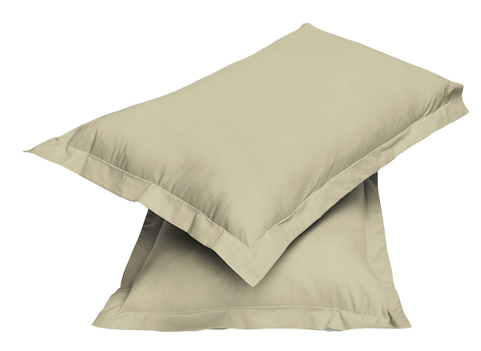 Pillow Cover 50x75cm - Pack of 2 - Brown - Cotton Home