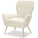 Paris Queen with Golden Brushed brass legs Chair - Cotton Home