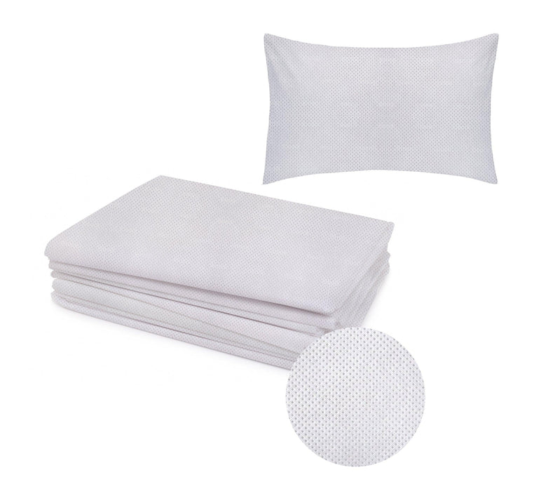 BS4 DISPOSABLE BEDSHEET & 1PC PILLOW CASE-50GSM - Cotton Home