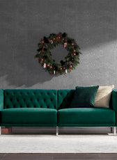 Wide Rolled Arm Lafron Sofa - Cotton Home