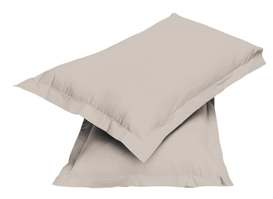 2 Pc Pillow Case 50x75CM - Beige