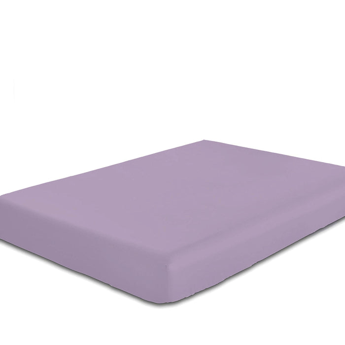 Super Soft fitted sheet 90x200+20 CM - DK Purple