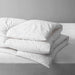 White Comforter King- 1 piece 100% Cotton 300TC Fabric  Soft Filling - (240 X 260 CM) - White
