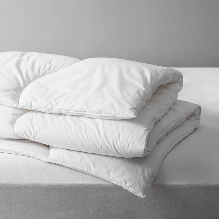White Comforter Twin - 1 piece 100% Cotton 300TC Fabric  Soft Filling - (160 X 220 CM) - White