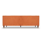 Ector Velvet Tuxedo Arm Sofa - Cotton Home