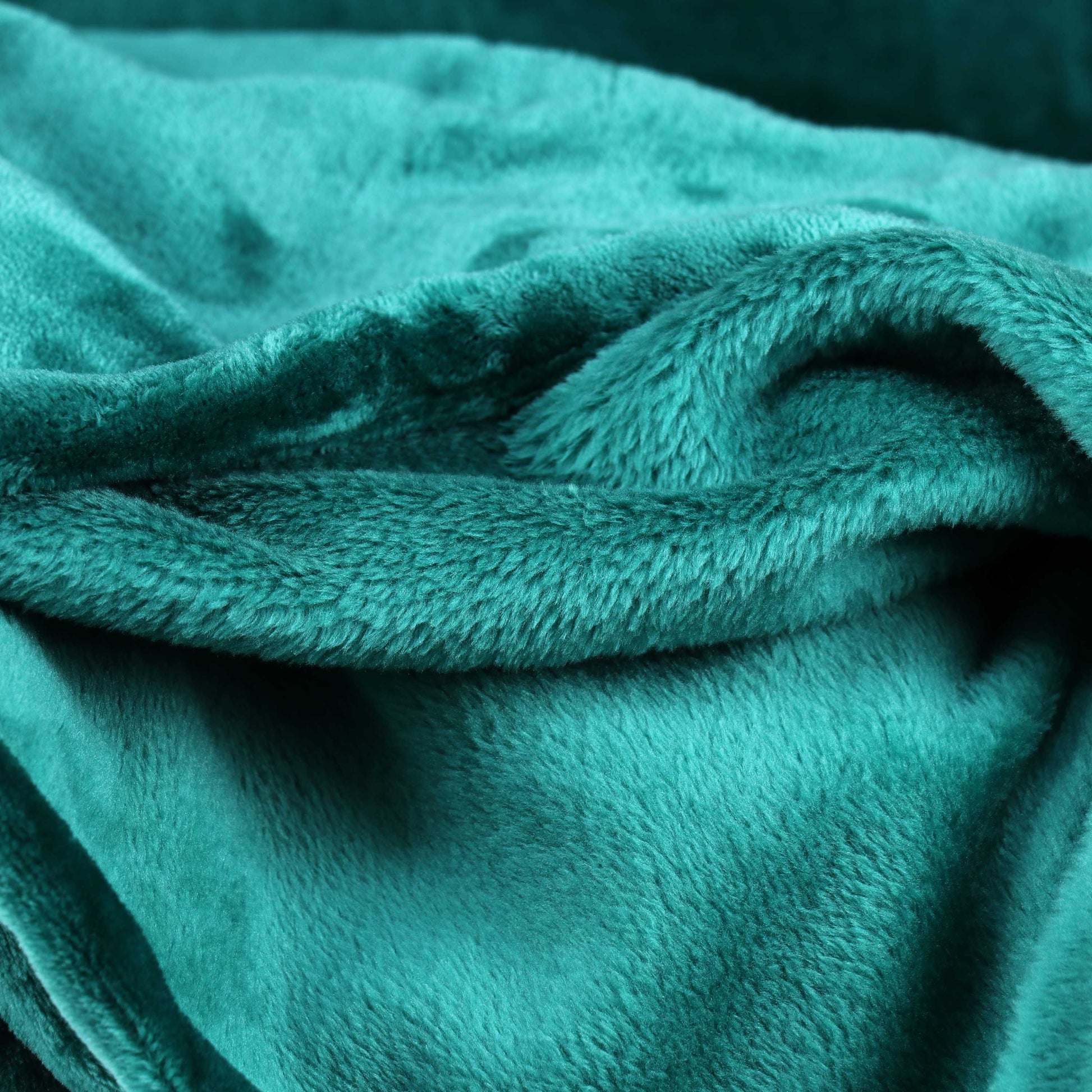Micro Flannel Blanket Single Piece - 160x220cm - Green