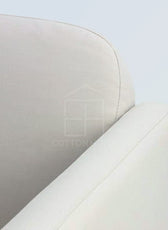Solcian 3- Seater Chaise Longue Fabric Sofa L145cm x W197cm x H76cm Beige - Cotton Home