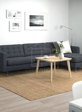 Zestoria 4 Seater Chaise Longue Sofa L158cm x W280cm x H78cm Dark Grey - Cotton Home
