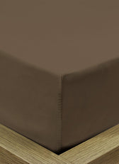 REST 3PCS SET SINGLE FITTED SHEET SUPER SOFT-KHAKI - Cotton Home