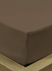 REST 3PCS SET QUEEN FITTED SHEET SUPER SOFT-KHAKI - Cotton Home