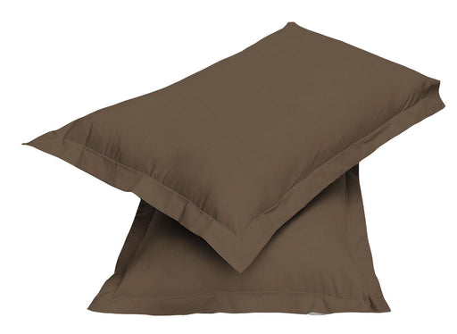 2pair Super soft Pillow Case-Khaki - Cotton Home