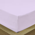 Rest Super Soft Super King Flat Sheet 240x260cm-Lt Purple
