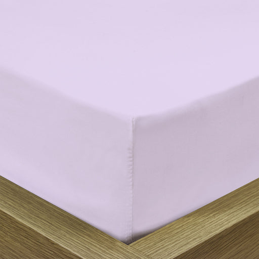 Rest Super Soft fitted sheet 120 x 200 +25 CM-Lilac - Cotton Home