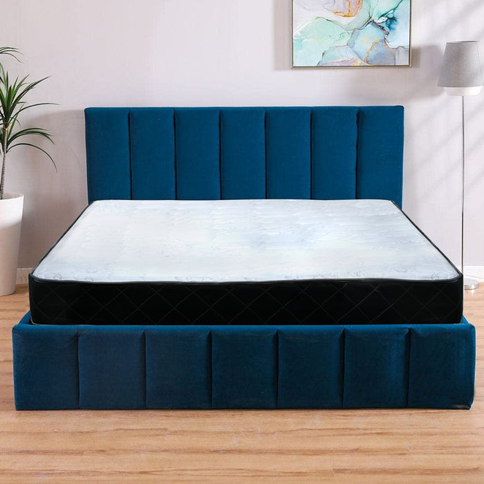 Luxury Sleep Spring Mattress | Medium Firm Feel | King - White/Black