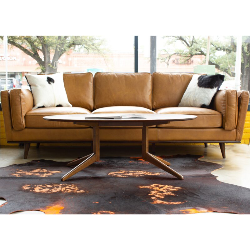 Genuine leather 3 seater sofa deals