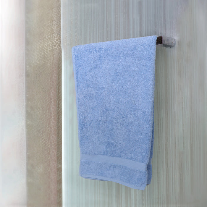 Cotton Bath Towel 70x140 CM 1 Piece, Light Blue