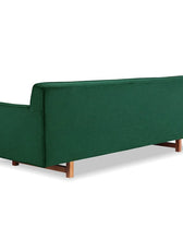 Lomonaco Mid-Century Modern Classic Velvet Square Arm Sofa - Cotton Home
