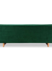 Lomonaco Mid-Century Modern Classic Velvet Square Arm Sofa - Cotton Home