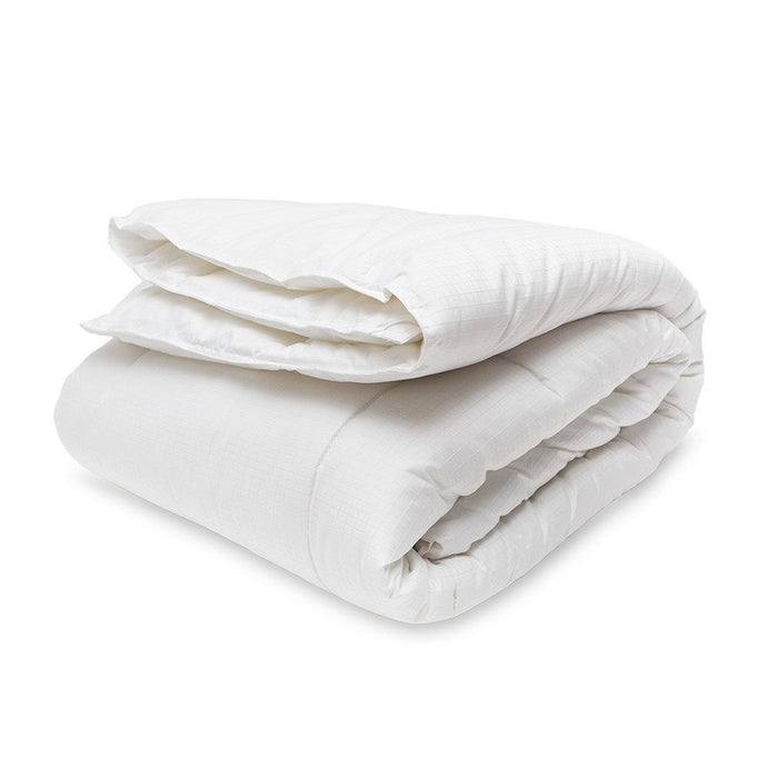 White Comforter Twin - 1 piece 100% Cotton 300TC Fabric  Soft Filling - (160 X 220 CM) - White