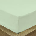 Rest Super Soft King Flat Sheet 220x240cm-Mint Green