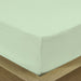 Rest Super Soft Double Flat Sheet 200x220cm-Mint Green - Cotton Home