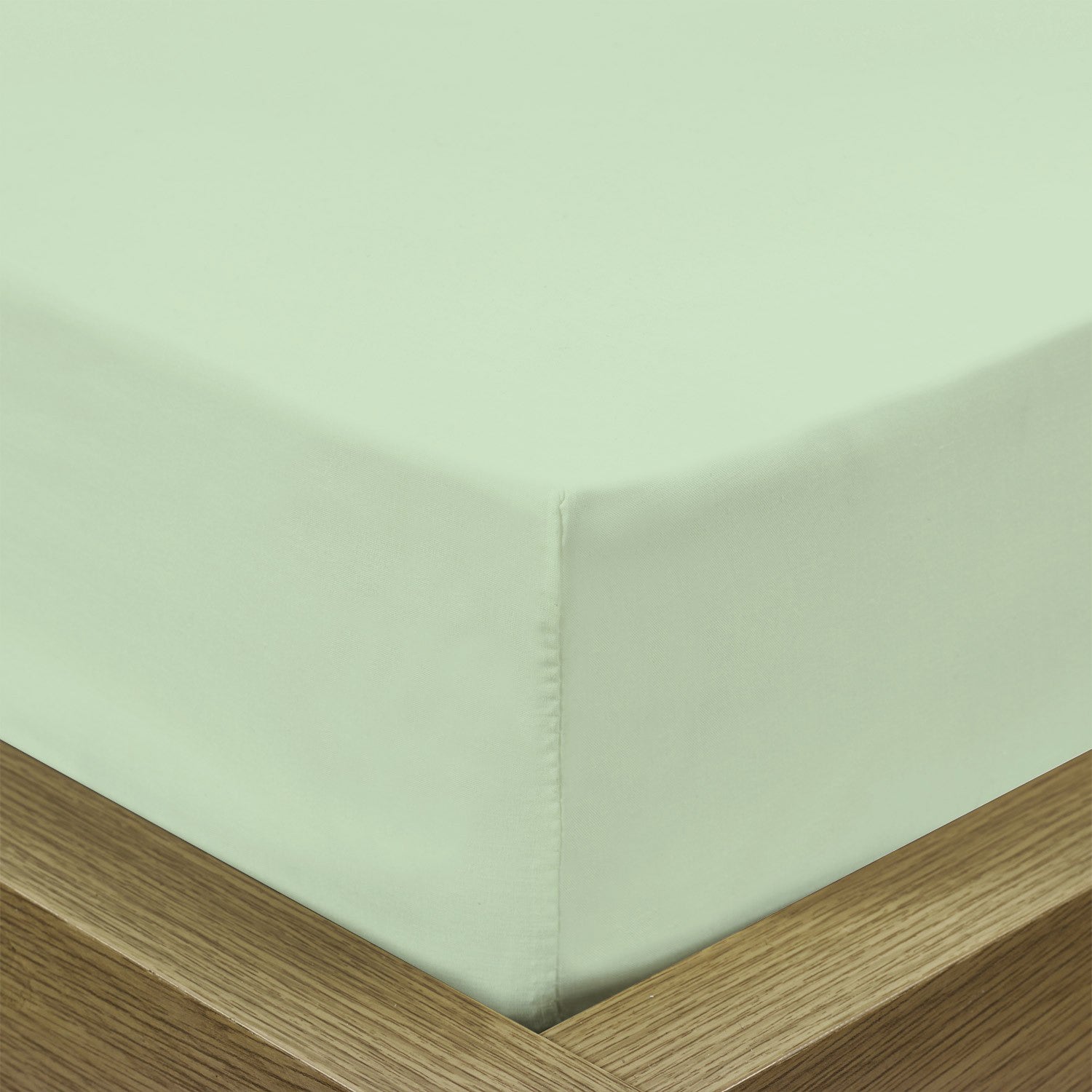 Rest Super Soft Single Flat Sheet 160x220cm-Mint Green - Cotton Home