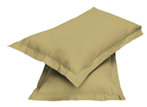 2 Pc Pillow Case 50x75CM  -Mustard