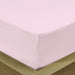 Buy Super Soft fitted sheet 90x200+20 CM - Pink
