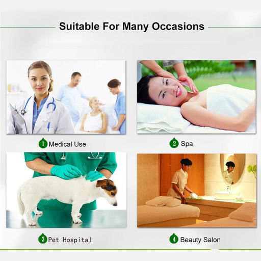 SAFE AND CARE 100 Pcs 150 x 220 cm Disposable Waterproof Bed Sheet for Hospitals or Spa - Cotton Home
