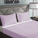 3 Piece Flat Sheet Set Super Soft Pink Queen Size 200x220 with 2 Pillow Case - Cotton Home