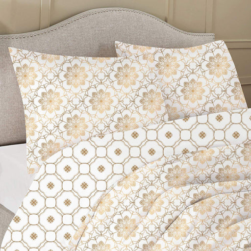 Best Azure Printed Comforter Set