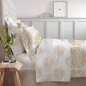 3 Piece Printed Festive Comforter Set for sale