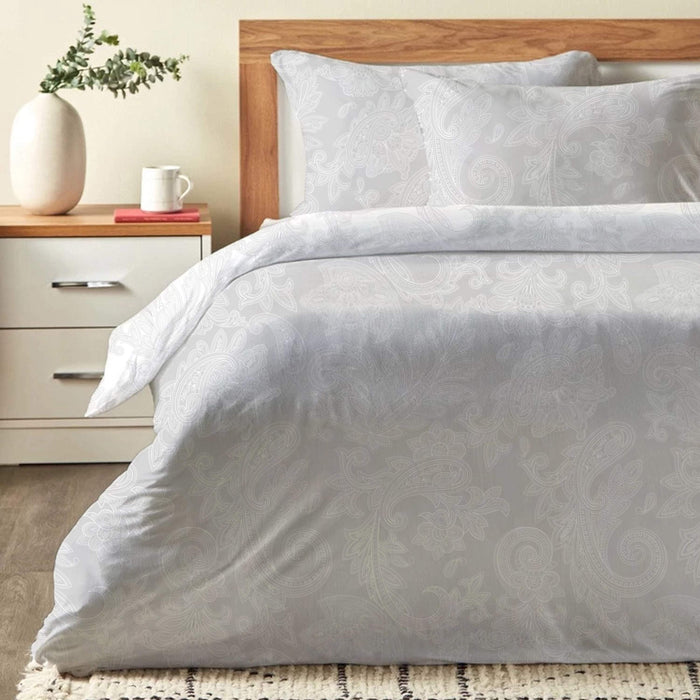 4-Piece Luxury Cotton Comforter Set Queen/King Size Ethnic Hue