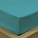 Rest Super soft Fitted sheet 160 X 200 + 30 CM-Teal - Cotton Home
