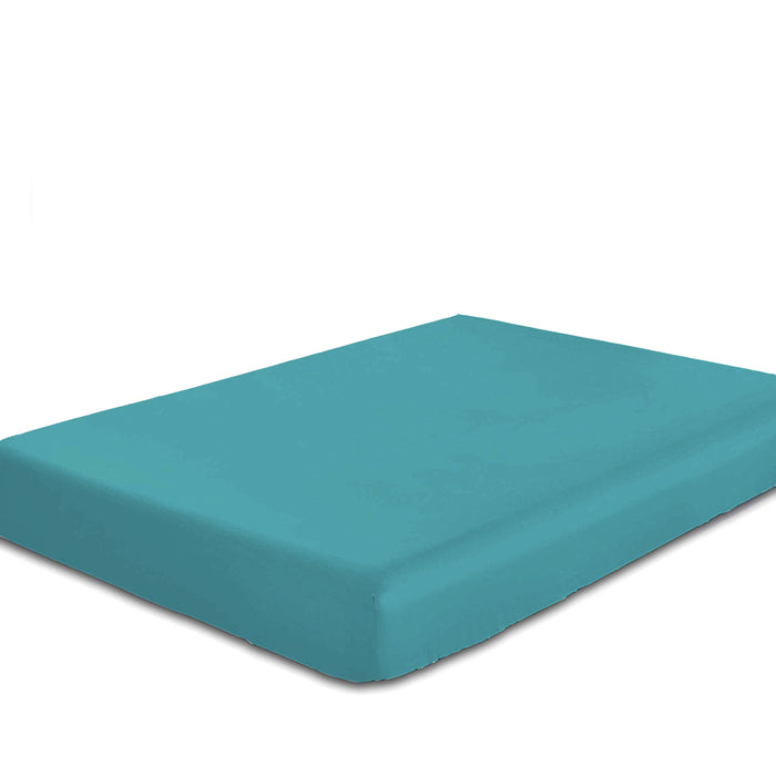 Super Soft Fitted sheet 90x200+20 CM - Teal