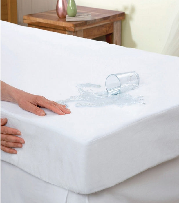 Mattress Protector Coral Fleece Waterproof-100x200+35cm