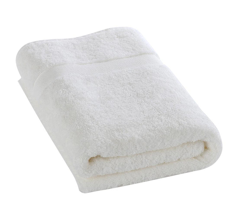 100% Cotton Bath Towel 70x140cm-White - Cotton Home