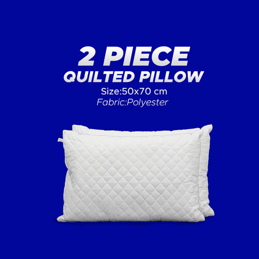 Combo Offer 3Pc Fitted sheet & 2Pc Quilted Pillow - Cottonhome.ae