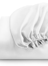 REST 3PCS SET KING FITTED SHEET SUPER SOFT-WHITE - Cotton Home