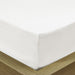 Rest Super Soft Queen Flat Sheet 220x240cm-White - Cotton Home