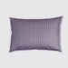 6-Piece Duvet Cover 100% Cotton  (1 Duvet Cover + 1 Fitted Sheet + 4 Pillow Cases) Twin  160x220cm Purple - Cotton Home