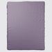 6-Piece Duvet Cover 100% Cotton   (1 Duvet Cover + 1 Fitted Sheet + 4 Pillow Cases) King 240x260cm - Purple Stripe - Cotton Home