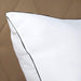 Body Pillow 100% Cotton Ultra Soft - ( 45 x 145 cm ) -  White and Black - Cotton Home