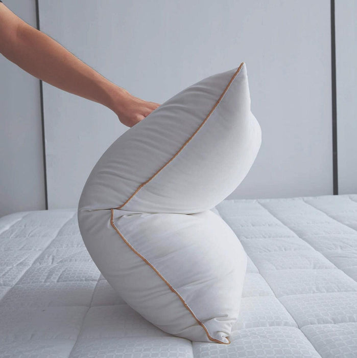 Back sleeper pillow with gold cord in UAE