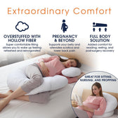 Pregnancy Pillow - White - Cotton Home