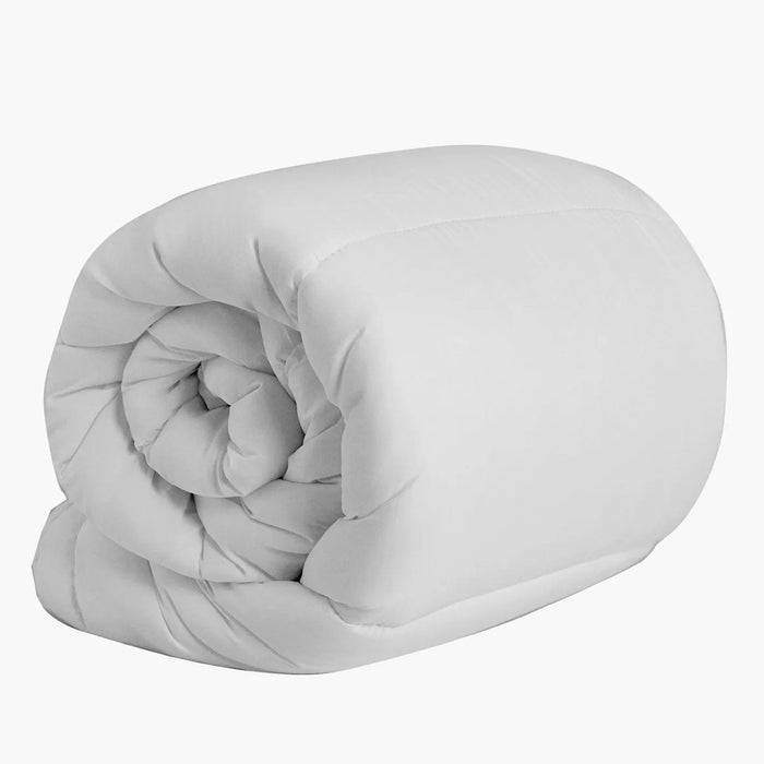 Solid Roll Comforter 150x220 White
