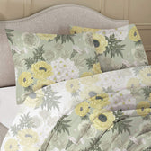 100% Cotton 3-Piece Willow Printed Comforter Set