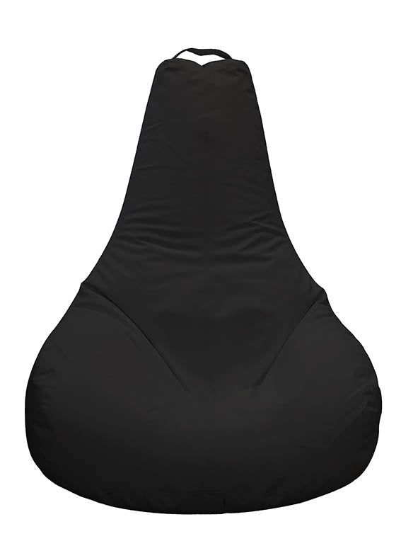Black Teardrop Shape Bean Bag for sale